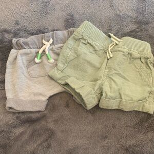 Cat & Jack Green and Gray Kids' Shorts